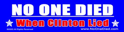 NO ONE DIED When Clinton Lied