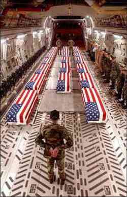 us soldiers coffins