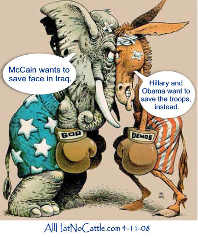 McCain wants to save face in Iraq - All Hat No Cattle